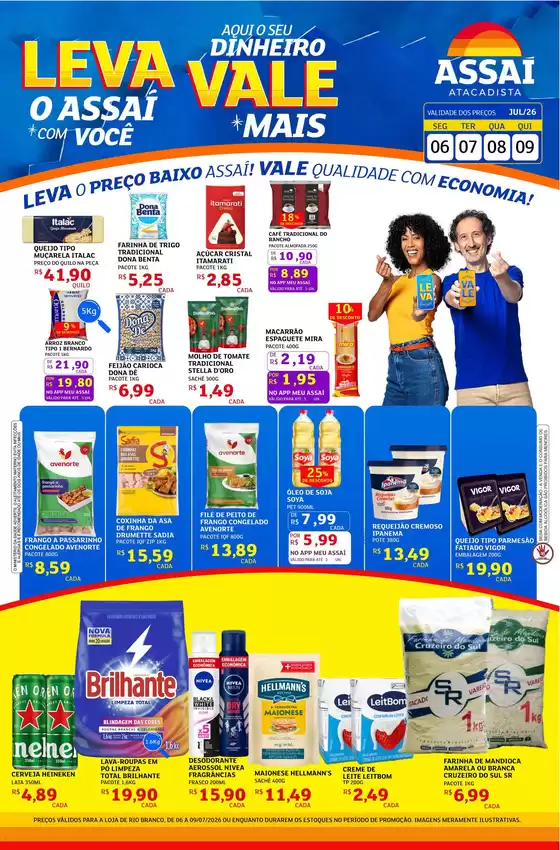 Catálogo Assaí Atacadista | Encarte Assaí Atacadista 49030-40 | 2026-07-06T00:00:00.000Z - 2026-07-09T00:00:00.000Z