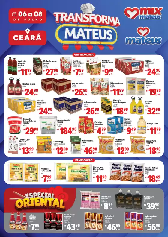 Catálogo Supermercados Mateus | Transforma Mateus | 2026-07-06T00:00:00.000Z - 2026-07-08T00:00:00.000Z