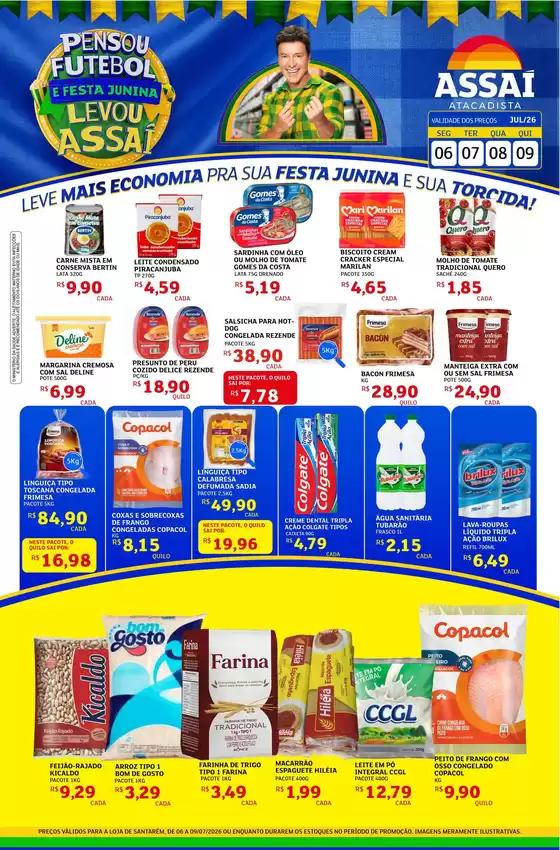 Catálogo Assaí Atacadista | Encarte Assaí Atacadista 48805-65 | 2026-07-06T00:00:00.000Z - 2026-07-09T00:00:00.000Z