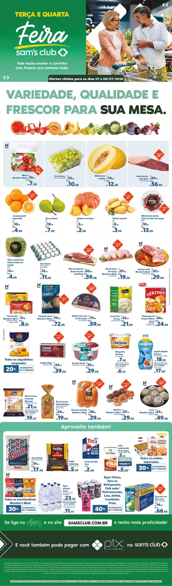 Catálogo Sam's Club | Ótima oferta para todos os clientes | 2026-07-07T00:00:00.000Z - 2026-07-08T00:00:00.000Z
