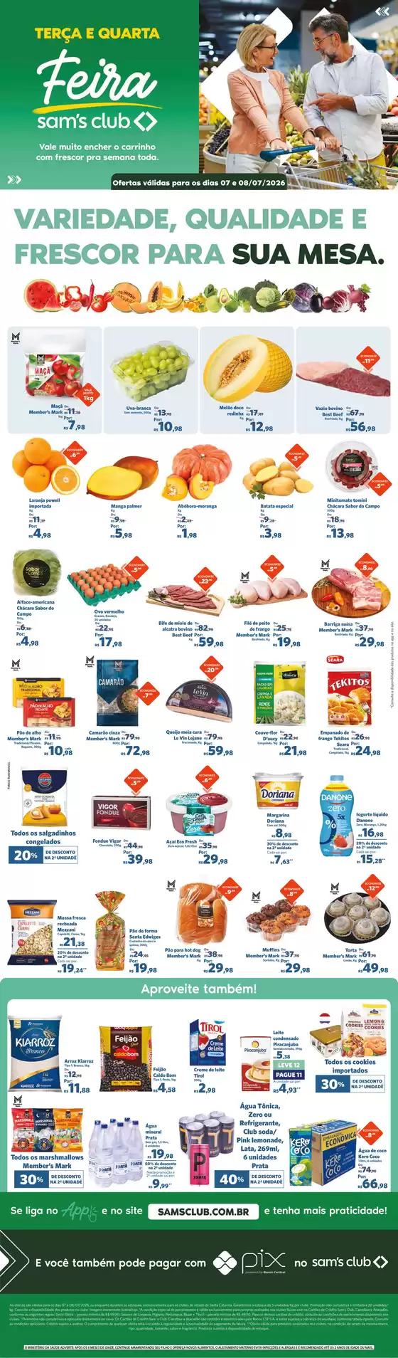 Catálogo Sam's Club em Luz | Descontos e promoções | 2026-07-07T00:00:00.000Z - 2026-07-08T00:00:00.000Z