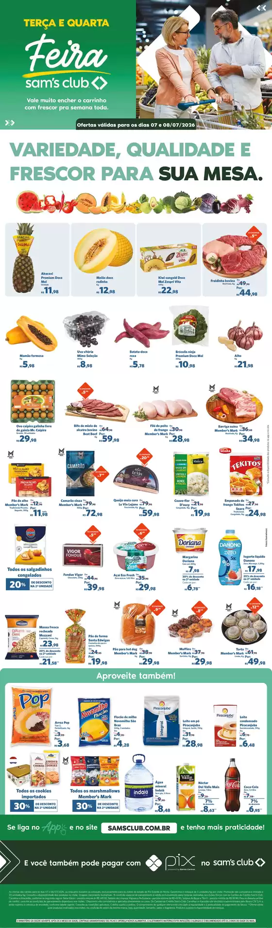 Catálogo Sam's Club em Guarulhos | Ótima oferta para caçadores de pechinchas | 2026-07-07T00:00:00.000Z - 2026-07-08T00:00:00.000Z