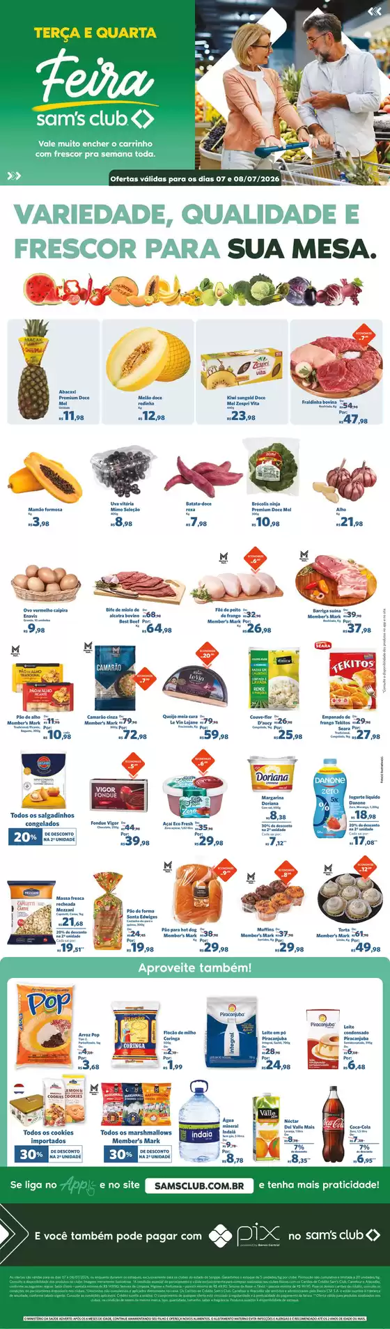 Catálogo Sam's Club em Guarulhos | Ofertas exclusivas para nossos clientes | 2026-07-07T00:00:00.000Z - 2026-07-08T00:00:00.000Z