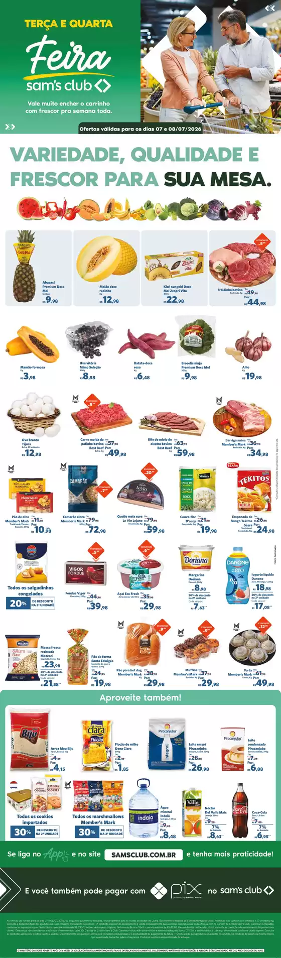 Catálogo Sam's Club em Luz | Ampla seleção de ofertas | 2026-07-07T00:00:00.000Z - 2026-07-08T00:00:00.000Z