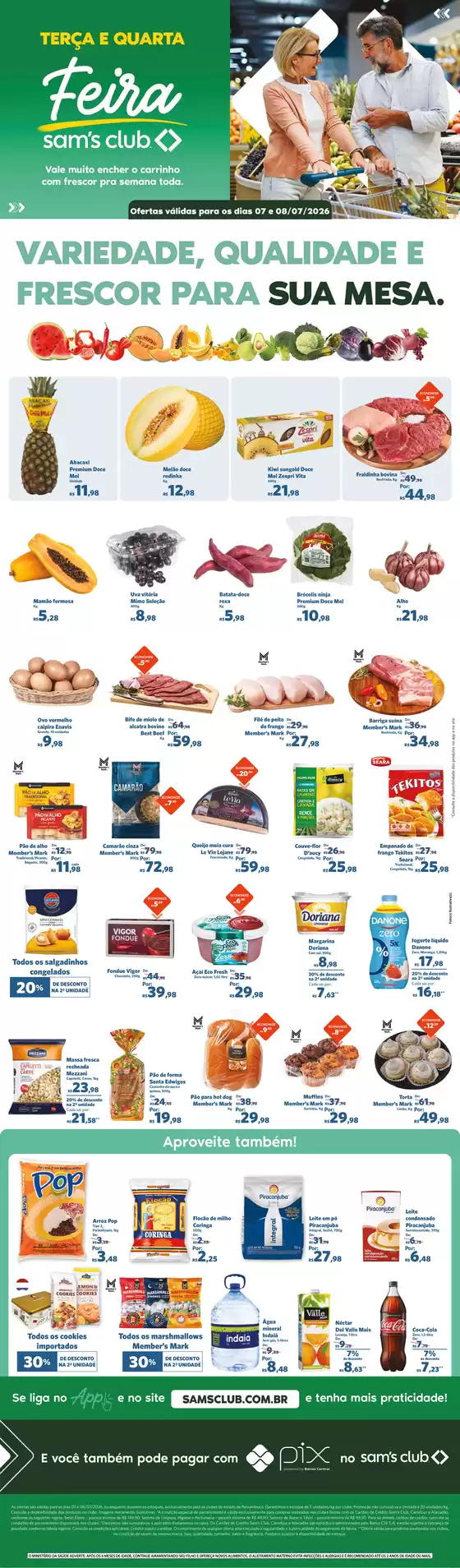 Catálogo Sam's Club em Guarulhos | Nossas melhores pechinchas | 2026-07-07T00:00:00.000Z - 2026-07-08T00:00:00.000Z