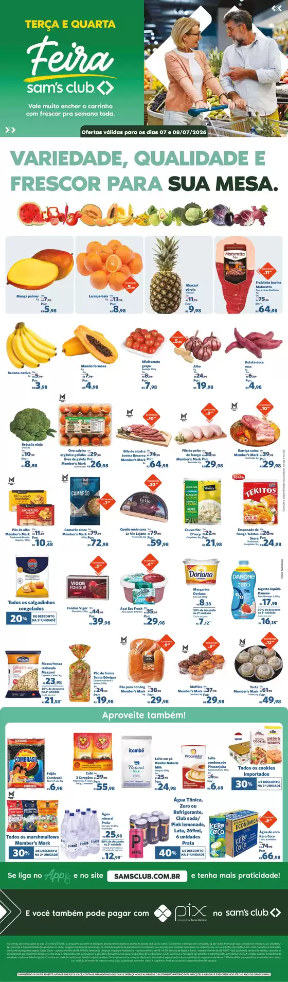 Catálogo Sam's Club em Guarulhos | Pechinchas e ofertas atuais | 2026-07-07T00:00:00.000Z - 2026-07-08T00:00:00.000Z