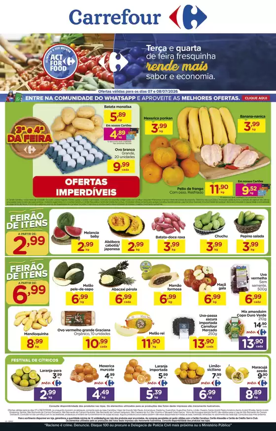 Catálogo Carrefour em Guarulhos | FEIRA | 2026-07-07T00:00:00.000Z - 2026-07-08T00:00:00.000Z