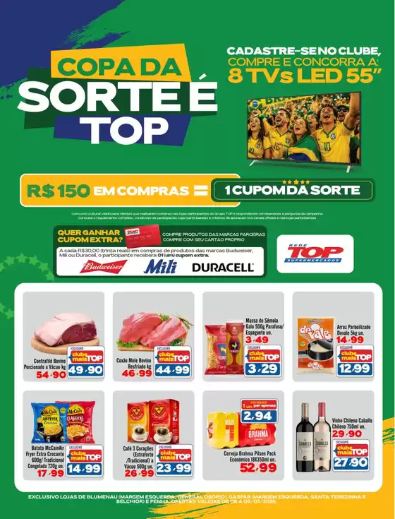 Catálogo Rede Top | Ofertas exclusivas | 2026-07-06T00:00:00.000Z - 2026-07-09T00:00:00.000Z