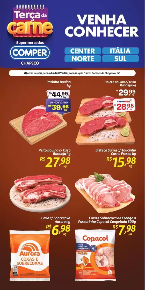 Catálogo Comper | Ofertas especiais para você | 2026-07-07T00:00:00.000Z - 2026-07-07T00:00:00.000Z