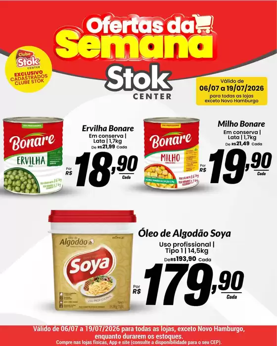Catálogo Stok Center em Guaíba | Economize agora com nossas ofertas | 2026-07-06T00:00:00.000Z - 2026-07-19T00:00:00.000Z