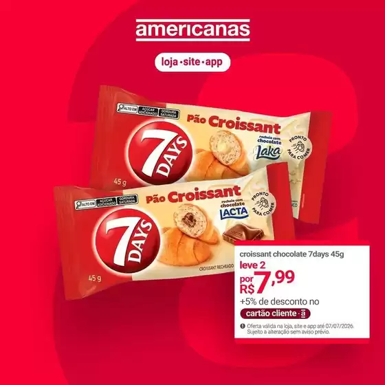 Catálogo Lojas Americanas em São Paulo | Novas ofertas para descobrir | 2026-07-07T00:00:00.000Z - 2026-07-07T00:00:00.000Z