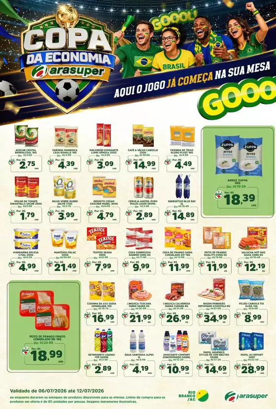 Catálogo Araújo Supermercados | OFERTAS LEVE MAIS | 2026-07-06T00:00:00.000Z - 2026-07-12T00:00:00.000Z