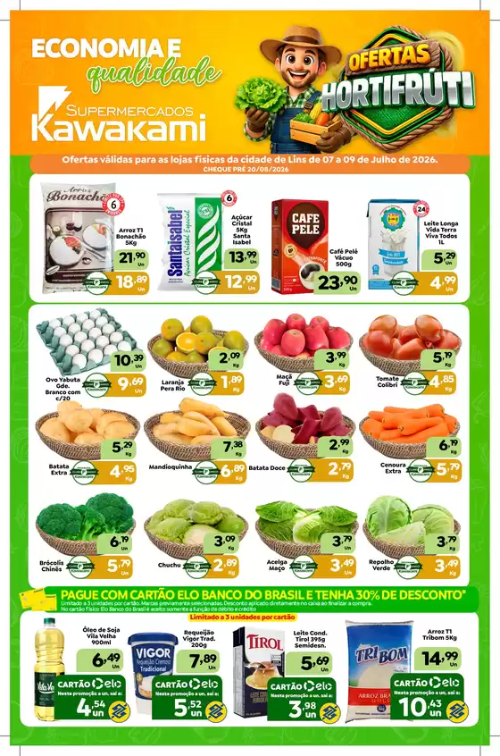 Catálogo Supermercados Kawakami | Ofertas - Lins | 2026-07-07T00:00:00.000Z - 2026-07-09T00:00:00.000Z
