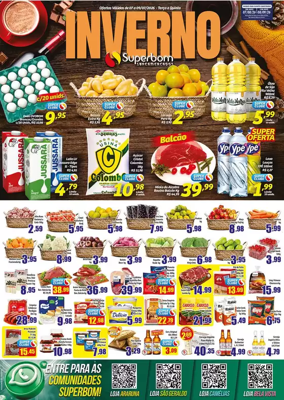 Catálogo Superbom Supermercados | Economize agora com nossas ofertas | 2026-07-07T00:00:00.000Z - 2026-07-09T00:00:00.000Z