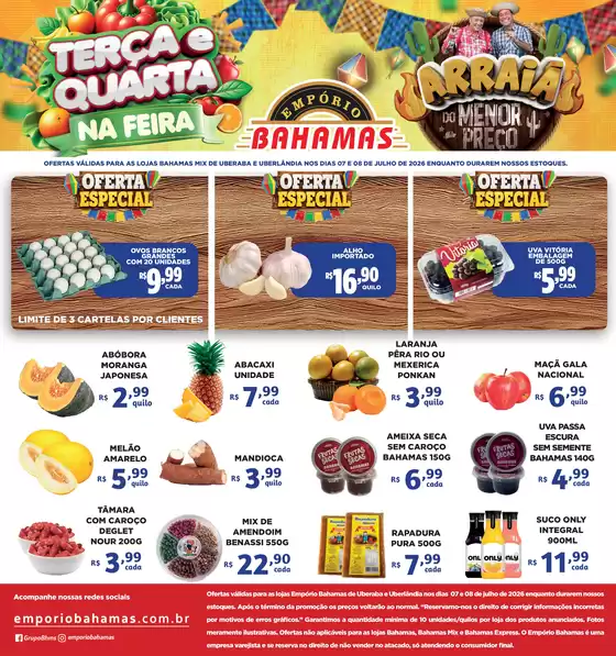 Catálogo Empório Bahamas em Campinas | Terça e Quarta na Feira - Uberlândia e Uberaba | 2026-07-07T00:00:00.000Z - 2026-07-08T00:00:00.000Z