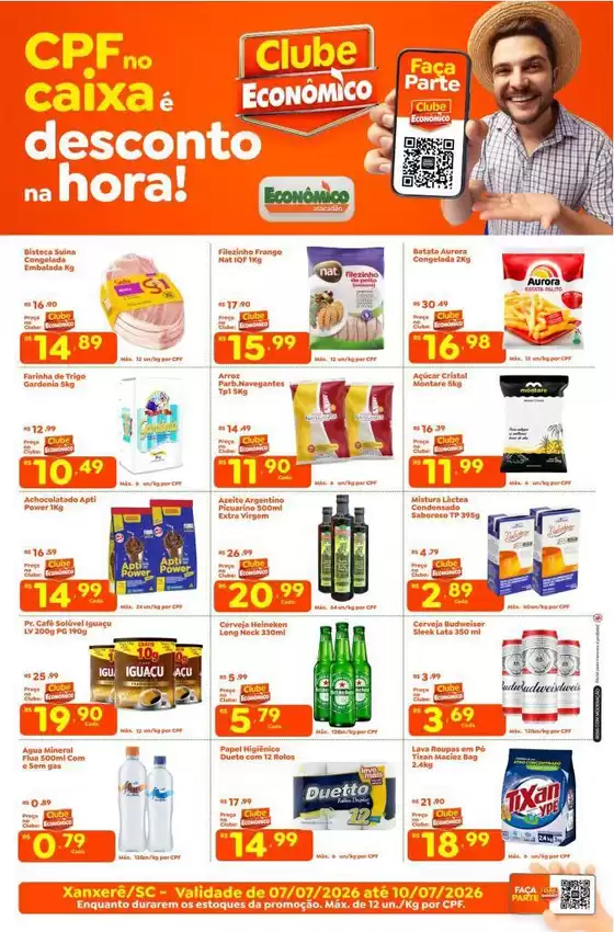 Catálogo Econômico Atacadão | Tabloide Econômico Atacadão | 2026-07-07T00:00:00.000Z - 2026-07-10T00:00:00.000Z