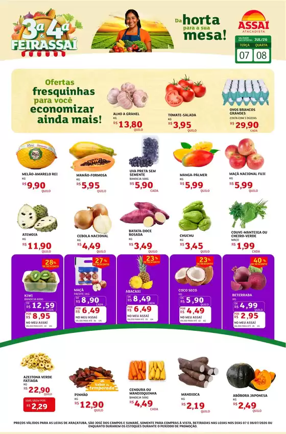 Catálogo Assaí Atacadista em São José dos Campos | Encarte Assaí Atacadista 48929-738 | 2026-07-07T00:00:00.000Z - 2026-07-08T00:00:00.000Z