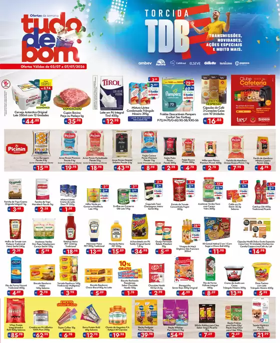 Catálogo Supermercados Rondon | Ofertas para caçadores de pechinchas | 2026-07-03T00:00:00.000Z - 2026-07-07T00:00:00.000Z