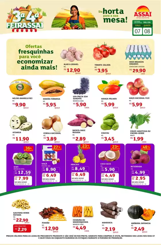 Catálogo Assaí Atacadista em Volta Redonda | Encarte Assaí Atacadista 48929-961 | 2026-07-07T00:00:00.000Z - 2026-07-08T00:00:00.000Z