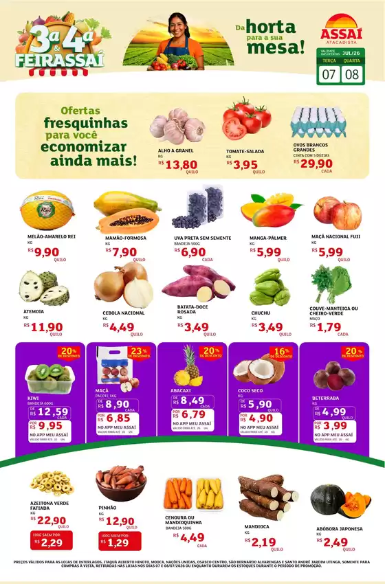 Catálogo Assaí Atacadista em Guarulhos | Encarte Assaí Atacadista 48702-809 | 2026-07-07T00:00:00.000Z - 2026-07-08T00:00:00.000Z