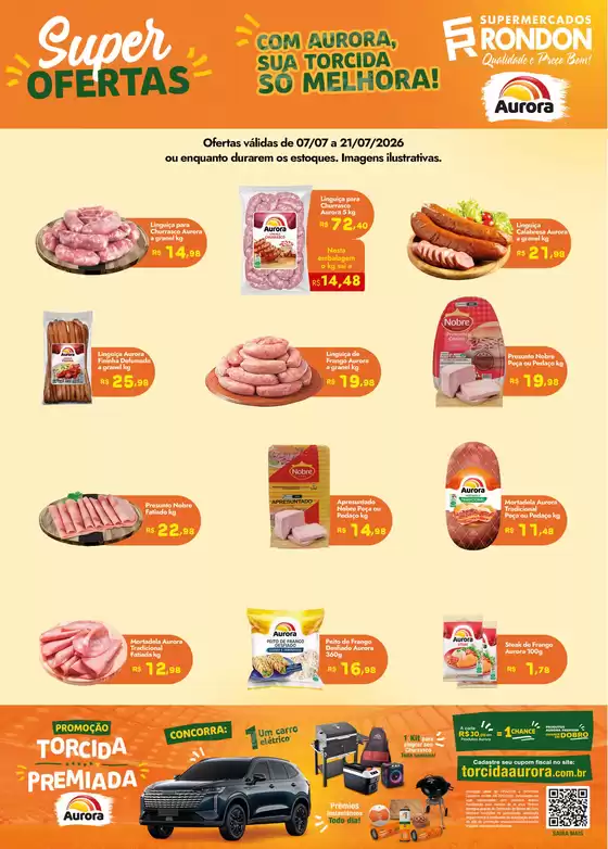 Catálogo Supermercados Rondon | Ofertas exclusivas para nossos clientes | 2026-07-07T00:00:00.000Z - 2026-07-21T00:00:00.000Z