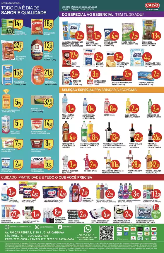 Catálogo Calvo Atacadista | Nossas melhores ofertas para você | 2026-07-06T00:00:00.000Z - 2026-07-09T00:00:00.000Z