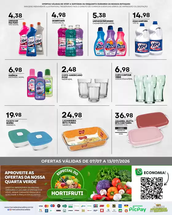 Catálogo Mercadão Atacadista | Grandes descontos em produtos selecionados | 2026-07-07T00:00:00.000Z - 2026-07-13T00:00:00.000Z