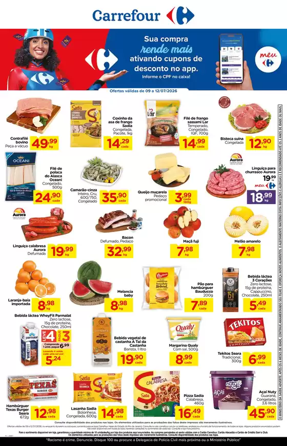 Catálogo Carrefour | SUA COMPRA RENDE MAIS | 2026-07-09T00:00:00.000Z - 2026-07-12T00:00:00.000Z