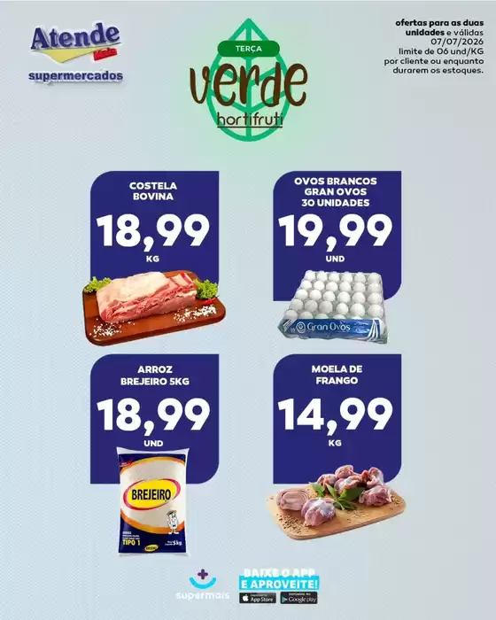 Catálogo Atende Mais em São Caetano do Sul | Terca Verde hortifruti | 2026-07-07T00:00:00.000Z - 2026-07-07T00:00:00.000Z