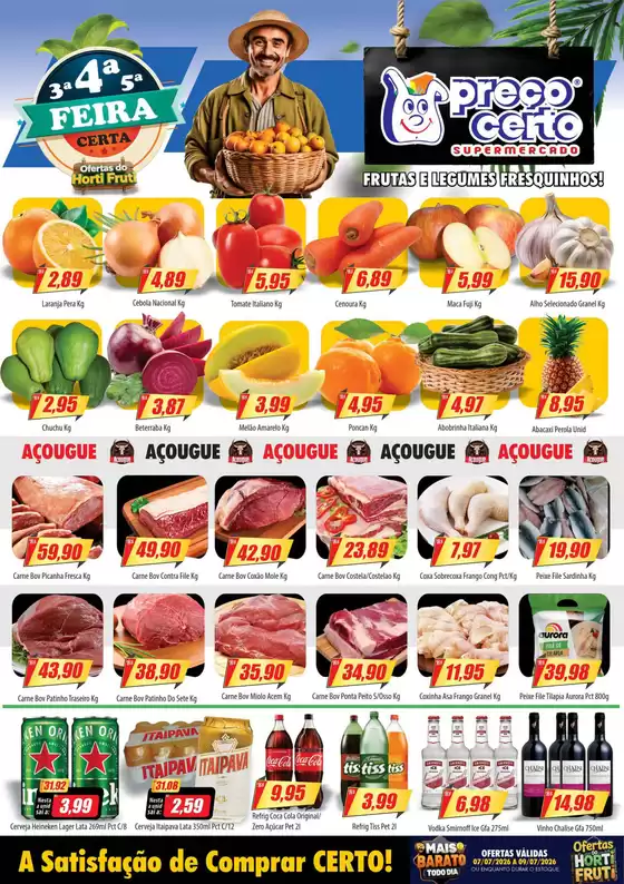 Catálogo Preço Certo | Feira | 2026-07-07T00:00:00.000Z - 2026-07-09T00:00:00.000Z