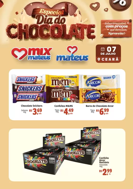 Catálogo Supermercados Mateus | Dia do chocolate | 2026-07-07T00:00:00.000Z - 2026-07-07T00:00:00.000Z