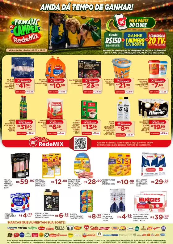 Catálogo Rede Mix | Promocao Campea  | 2026-07-08T00:00:00.000Z - 2026-07-13T00:00:00.000Z