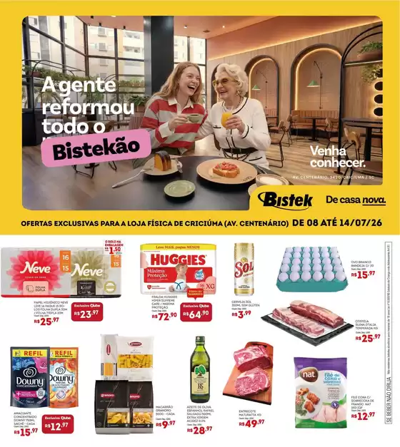 Catálogo Bistek Supermercados | Novas ofertas para descobrir | 2026-07-08T00:00:00.000Z - 2026-07-14T00:00:00.000Z