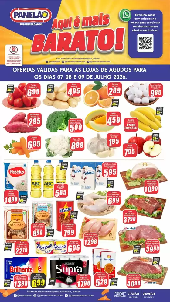 Catálogo Panelão | Encarte Panelão | 2026-07-07T00:00:00.000Z - 2026-07-09T00:00:00.000Z