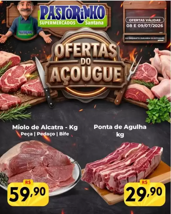 Catálogo Supermercado Pastorinho | Melhores ofertas para todos os clientes | 2026-07-08T00:00:00.000Z - 2026-07-09T00:00:00.000Z