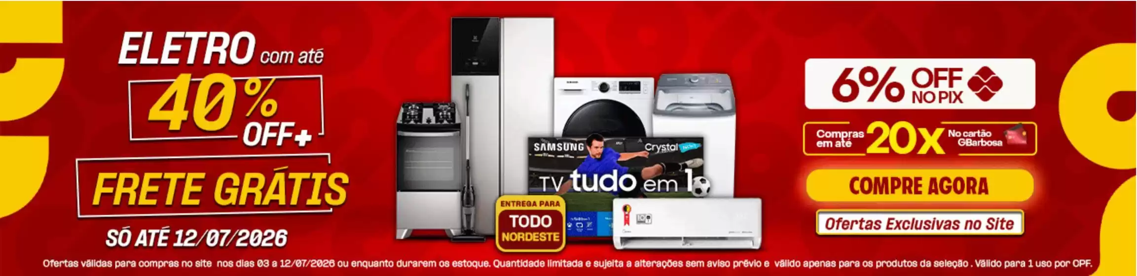 Catálogo GBarbosa | Encarte Gbarbosa | 2026-07-03T00:00:00.000Z - 2026-07-12T00:00:00.000Z