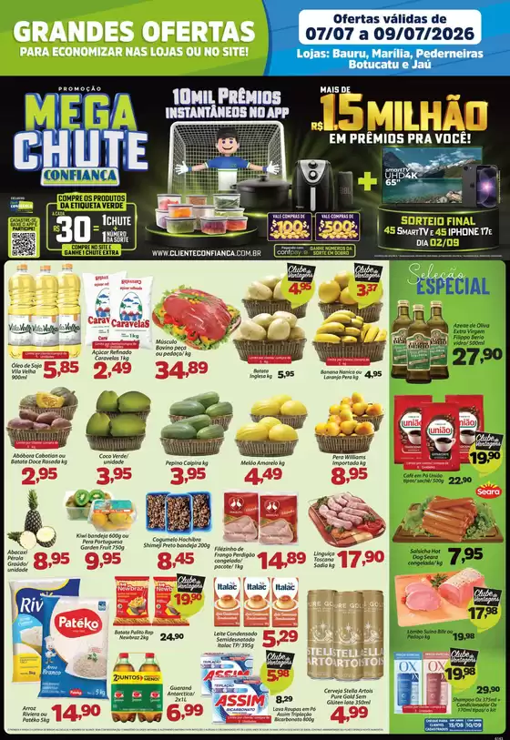 Catálogo Confiança Supermercados | TROCA tabloide rede 0707 20260707 WPP | 2026-07-07T00:00:00.000Z - 2026-07-09T00:00:00.000Z