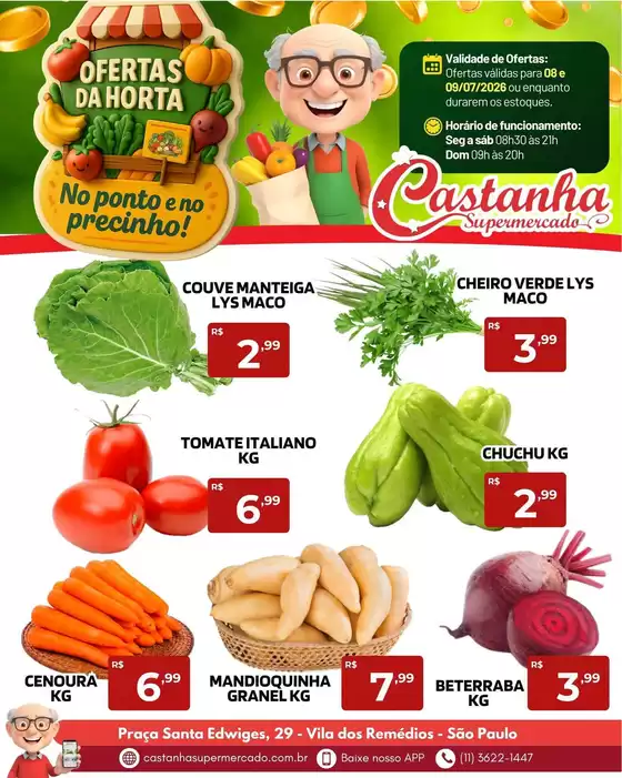 Catálogo Supermercado Castanha | Encarte Supermercado Castanha | 2026-07-08T00:00:00.000Z - 2026-07-09T00:00:00.000Z