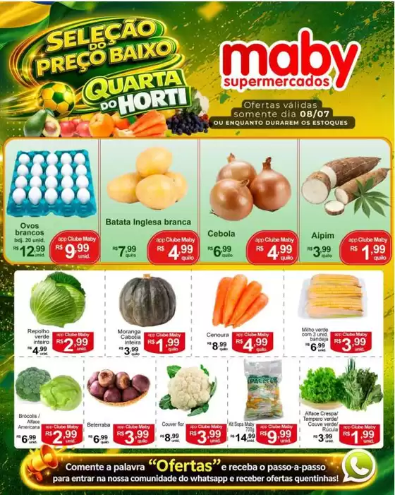 Catálogo Maby Supermercados | Nossas melhores ofertas para você | 2026-07-08T00:00:00.000Z - 2026-07-08T00:00:00.000Z