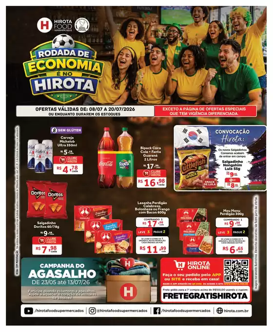 Catálogo Hirota Food Express em São José dos Campos | Tabloide Super 08 07 a 20 07 2026 | 2026-07-07T00:00:00.000Z - 2026-07-20T00:00:00.000Z