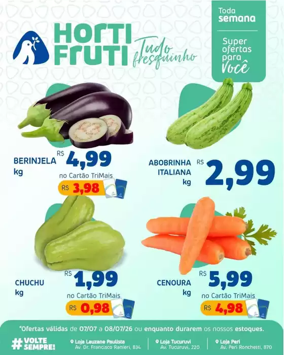Catálogo Trimais Supermercado | Ofertas exclusivas e pechinchas | 2026-07-07T00:00:00.000Z - 2026-07-08T00:00:00.000Z