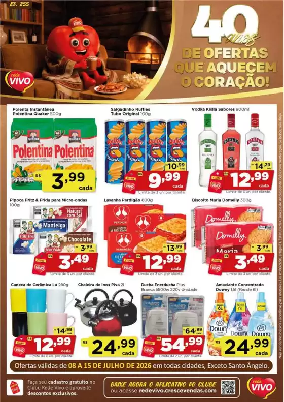 Catálogo Rede Vivo | Ofertas e promoções atuais | 2026-07-08T00:00:00.000Z - 2026-07-15T00:00:00.000Z