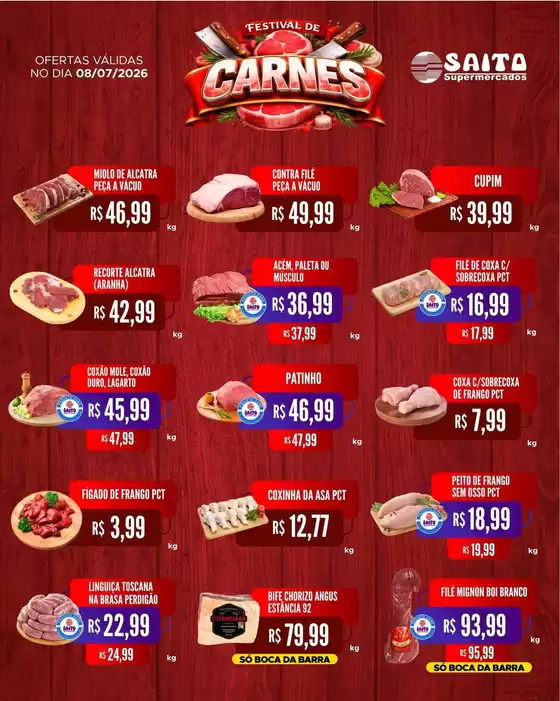 Catálogo Saito Supermercados | Promoções especiais em andamento | 2026-07-08T00:00:00.000Z - 2026-07-08T00:00:00.000Z