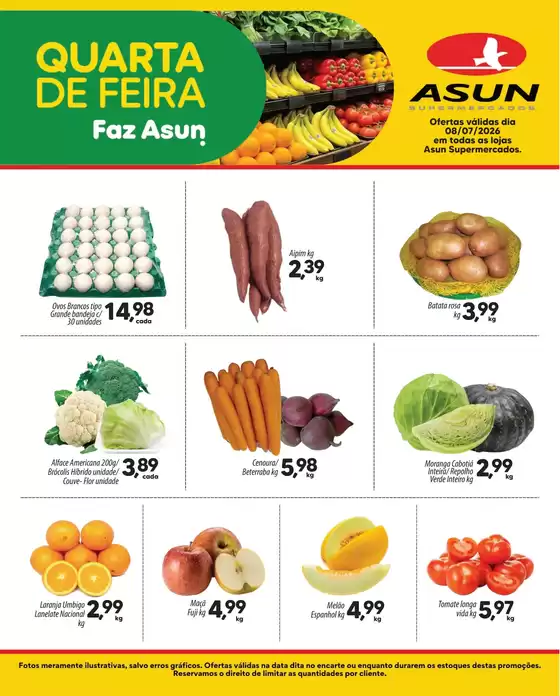 Catálogo Asun | Ofertas Quarta | 2026-07-08T00:00:00.000Z - 2026-07-08T00:00:00.000Z