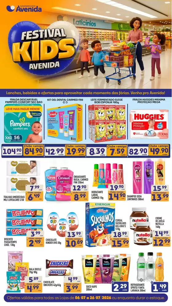 Catálogo Supermercados Avenida | Descontos e promoções | 2026-07-06T00:00:00.000Z - 2026-07-26T00:00:00.000Z