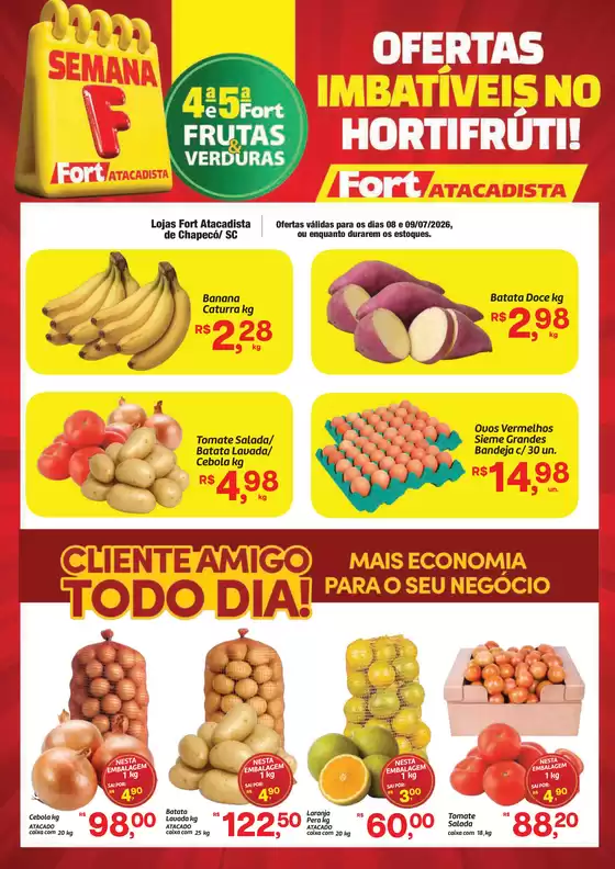 Catálogo Fort Atacadista em São José dos Campos | SC Fort FLV | 2026-07-08T00:00:00.000Z - 2026-07-09T00:00:00.000Z