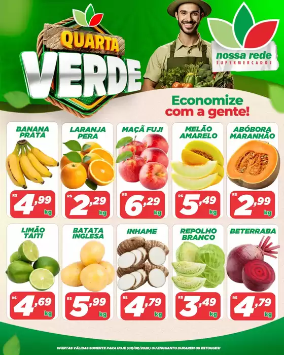 Catálogo Nossa Rede Supermercados | Economize com a gente! | 2026-07-08T00:00:00.000Z - 2026-07-08T00:00:00.000Z