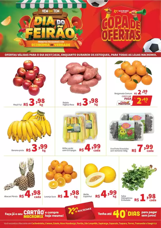 Catálogo Macromix Atacado | Ampla seleção de ofertas | 2026-07-08T00:00:00.000Z - 2026-07-08T00:00:00.000Z