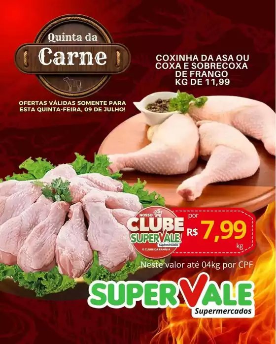 Catálogo Super Vale Supermercados | Encarte Super Vale Supermercados | 2026-07-09T00:00:00.000Z - 2026-07-09T00:00:00.000Z