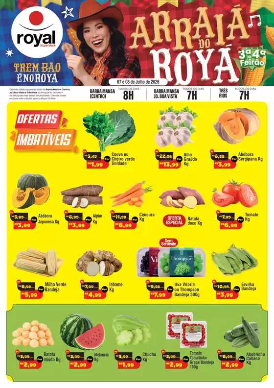 Catálogo Royal Supermercados | Melhores ofertas para todos os clientes | 2026-07-07T00:00:00.000Z - 2026-07-08T00:00:00.000Z